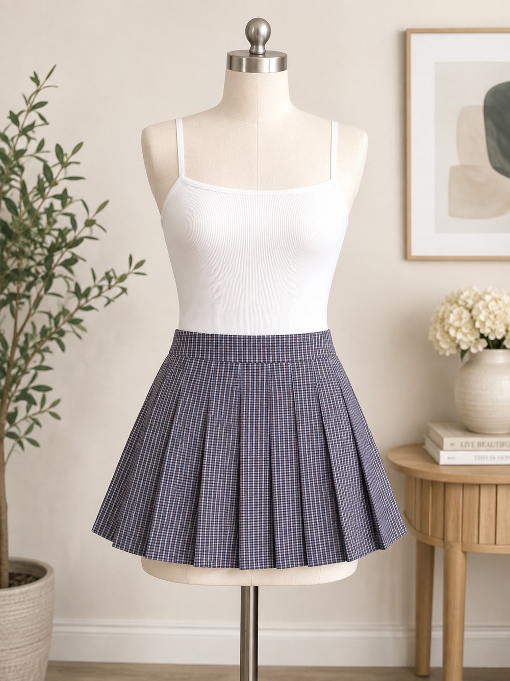 Sunday Best Pleated Mini Skirt